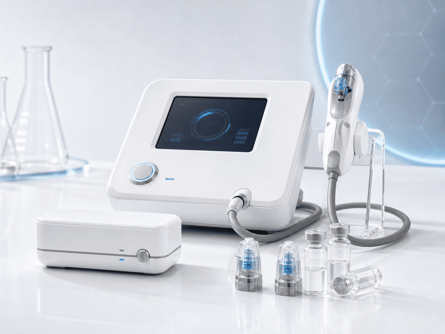 Mesoskin needle-free injector detail visual